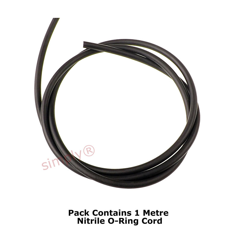 3/16 inch Section NITRILE 70 Shore O-Ring Cord - Per Metre