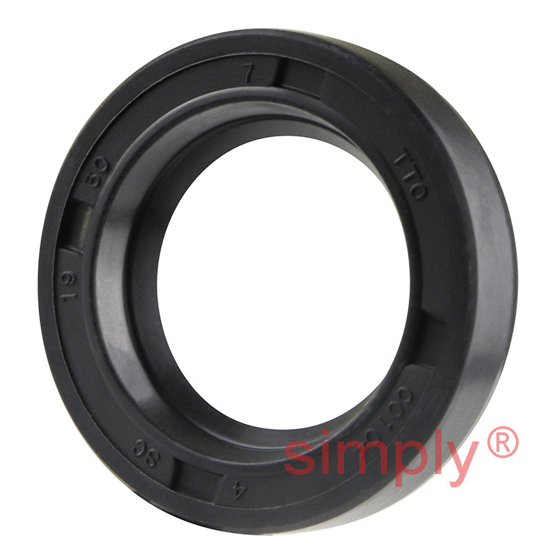 19x30x7mm Nitrile Rubber Single Lip Rotary Shaft Oil Seal with Garter Spring SC / R21