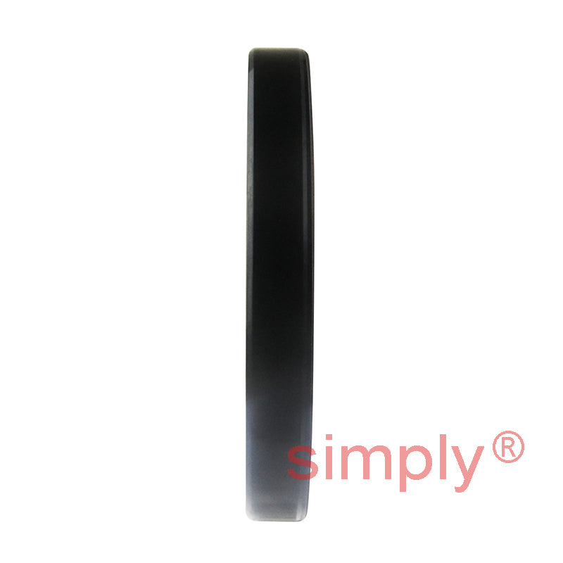 1.12x2.87x0.37 inch Nitrile Rubber Double Lip Rotary Shaft Oil Seal with Garter Spring R23 / TC Style