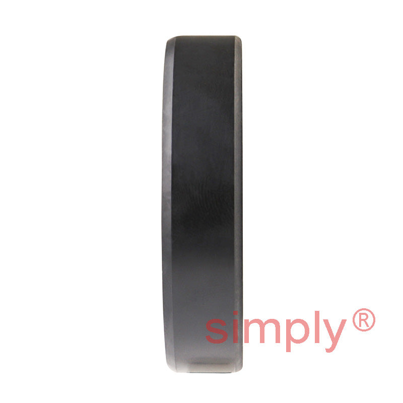 1.12x2.25x0.5 inch Nitrile Rubber Single Lip Rotary Shaft Oil Seal with Garter Spring R21 / SC