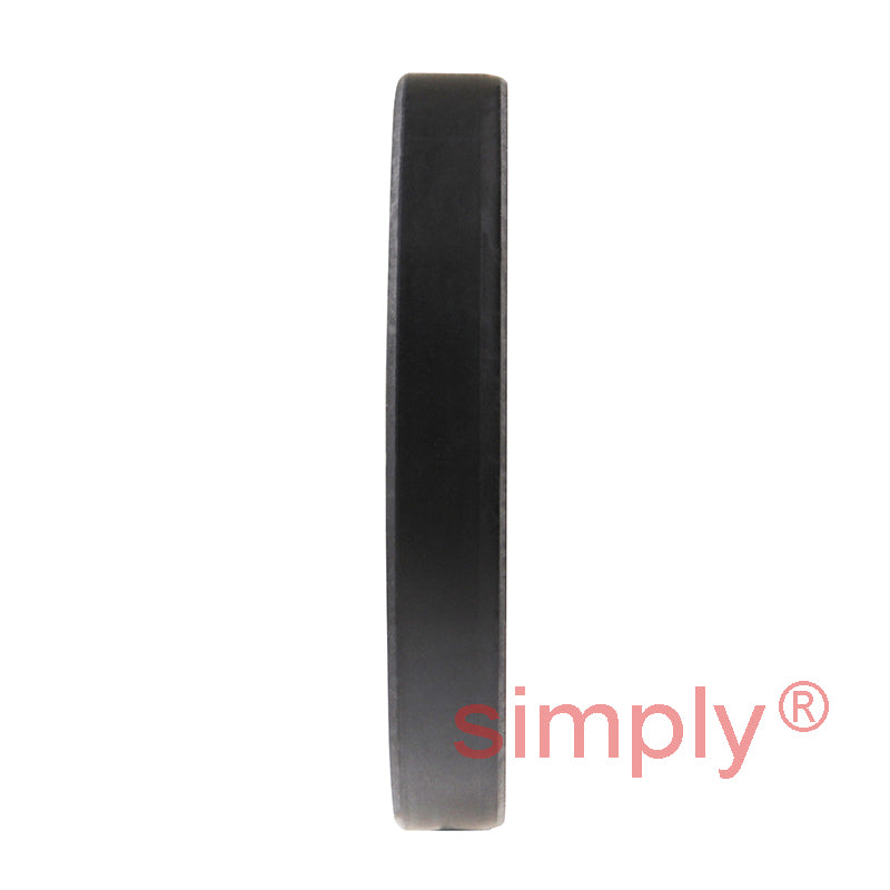 1.37x2.12x0.31 inch Nitrile Rubber Double Lip Rotary Shaft Oil Seal with Garter Spring R23 / TC Style
