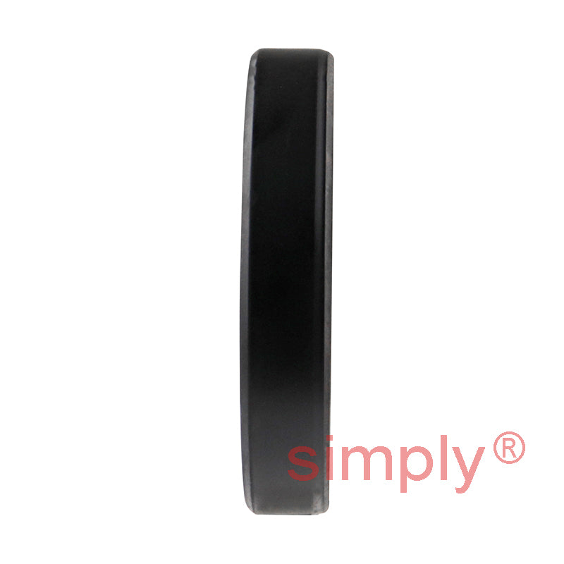 1.37x2.12x0.37 inch Nitrile Rubber Double Lip Rotary Shaft Oil Seal with Garter Spring R23 / TC Style