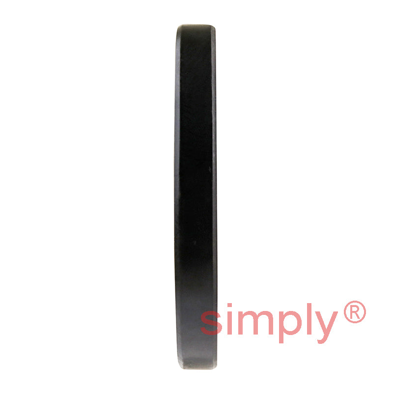 1.37x2.31x0.43 inch Nitrile Rubber Single Lip Rotary Shaft Oil Seal with Garter Spring R21 / SC