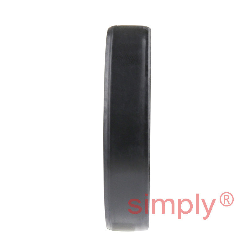 1.37x2.37x0.5 inch Nitrile Rubber Double Lip Rotary Shaft Oil Seal with Garter Spring R23 / TC Style