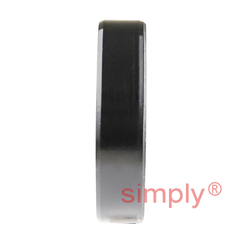 1.43x2.18x0.5 inch Nitrile Rubber Single Lip Rotary Shaft Oil Seal with Garter Spring R21 / SC Style