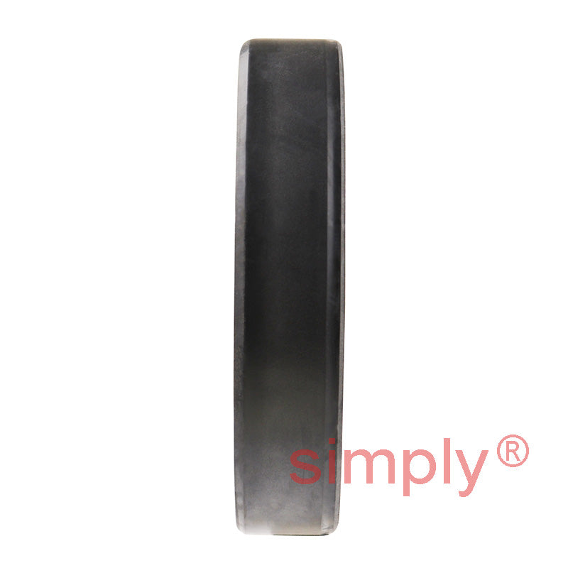 1.43x2.5x0.5 inch Nitrile Rubber Single Lip Rotary Shaft Oil Seal with Garter Spring R21 / SC