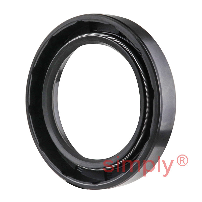1.5x2.18x0.37 inch Nitrile Rubber Single Lip Rotary Shaft Oil Seal with Garter Spring R21 / SC