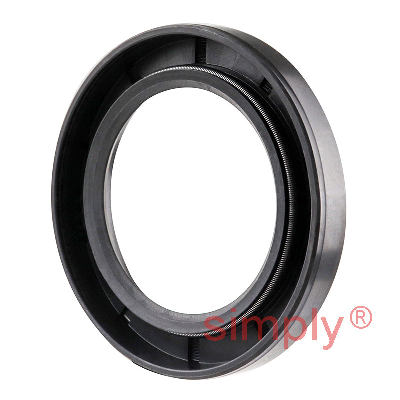 1.5x2.25x0.31 inch Nitrile Rubber Single Lip Rotary Shaft Oil Seal with Garter Spring R21 / SC