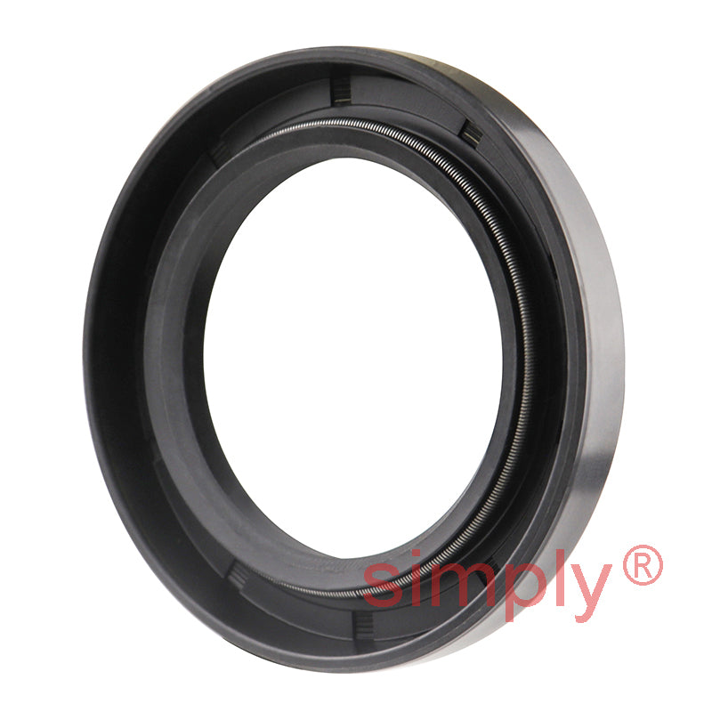 1.5x2.25x0.31 inch Nitrile Rubber Double Lip Rotary Shaft Oil Seal with Garter Spring R23 / TC Style