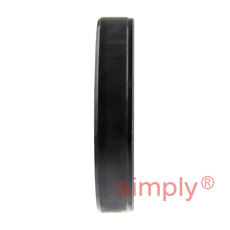 1.68x2.75x0.5 inch Nitrile Rubber Single Lip Rotary Shaft Oil Seal with Garter Spring R21 / SC