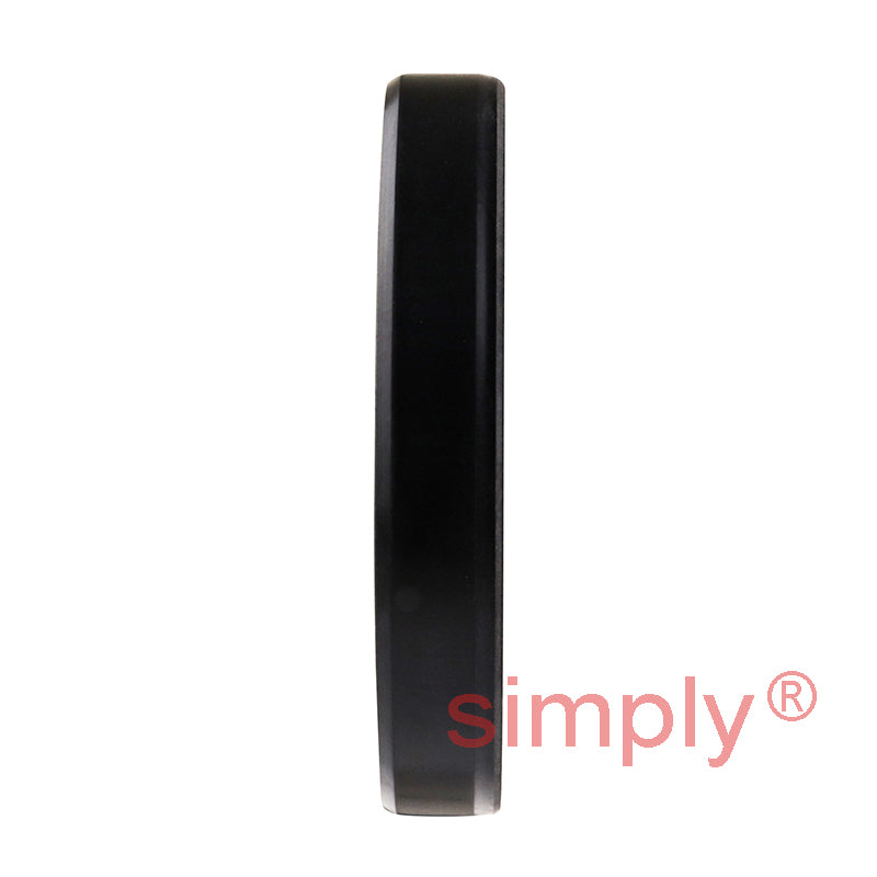 1.75x2.37x0.37 inch Nitrile Rubber Single Lip Rotary Shaft Oil Seal with Garter Spring R21 / SC