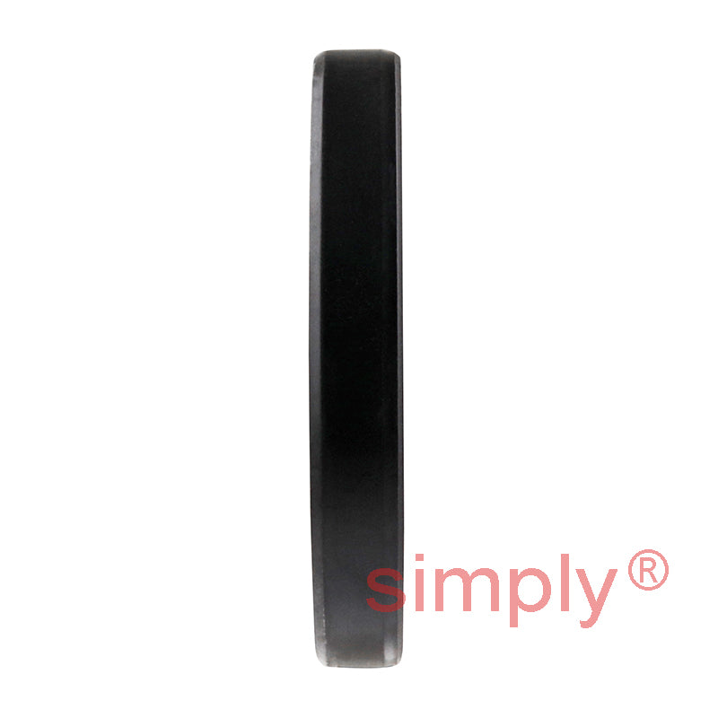 1.75x2.68x0.37 inch Nitrile Rubber Single Lip Rotary Shaft Oil Seal with Garter Spring R21 / SC