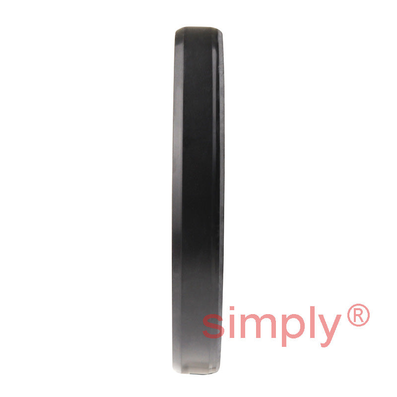 1.75x2.75x0.37 inch Nitrile Rubber Double Lip Rotary Shaft Oil Seal with Garter Spring R23 / TC Style