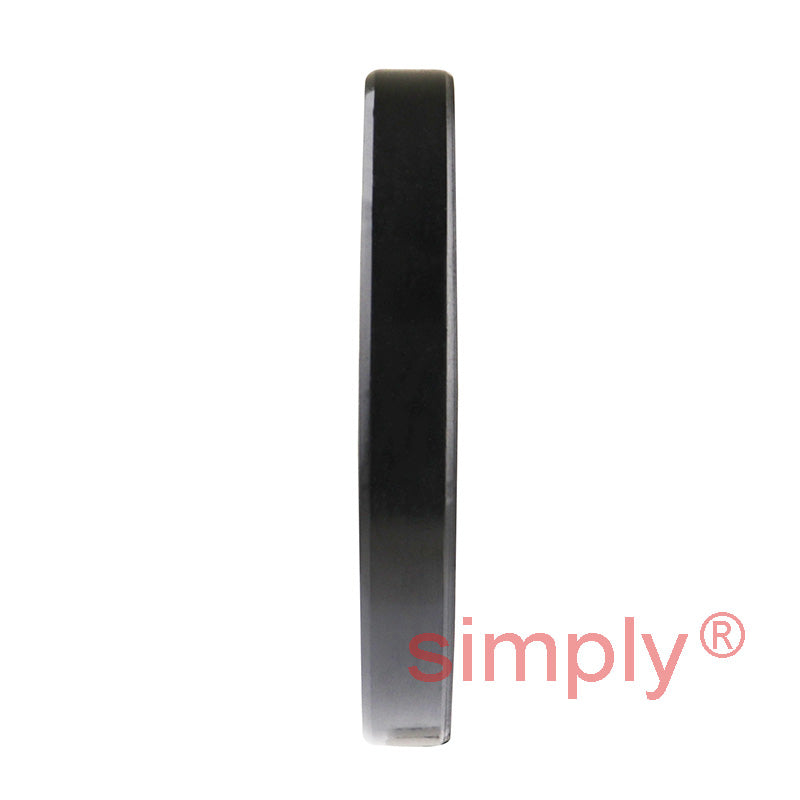 1.75x2.87x0.37 inch Nitrile Rubber Single Lip Rotary Shaft Oil Seal with Garter Spring R21 / SC