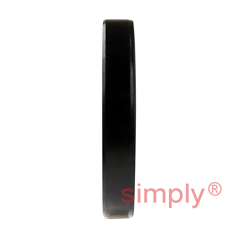 1.81x2.5x0.37 inch Nitrile Rubber Single Lip Rotary Shaft Oil Seal with Garter Spring R21 / SC
