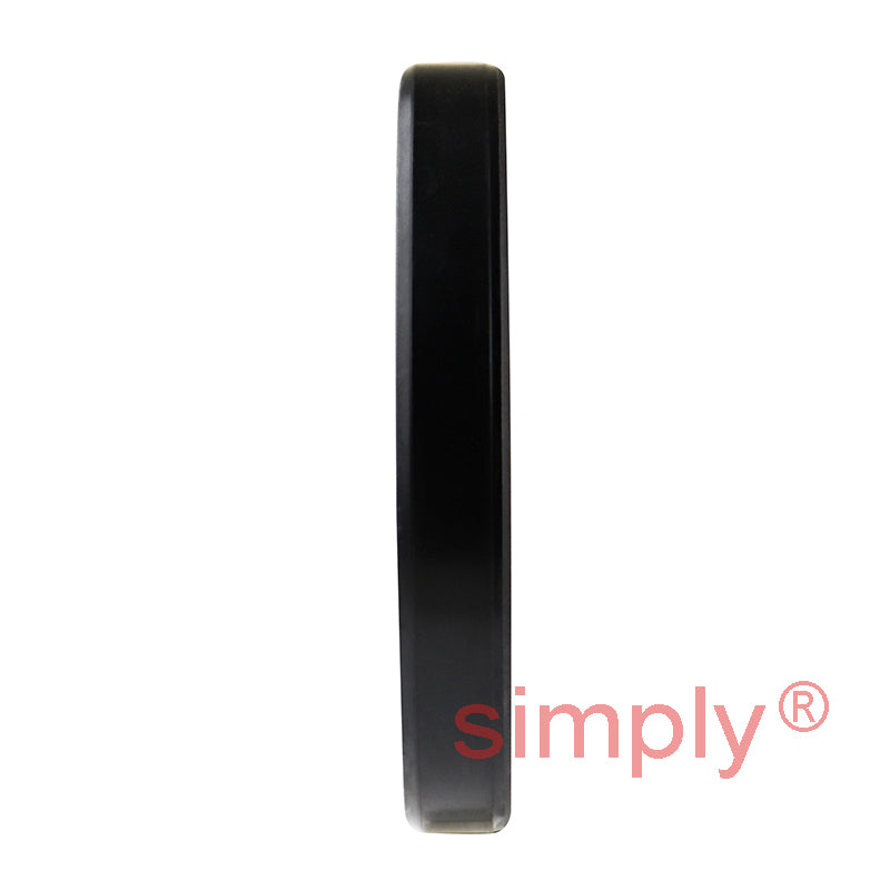 1.87x2.75x0.37 inch Nitrile Rubber Single Lip Rotary Shaft Oil Seal with Garter Spring R21 / SC