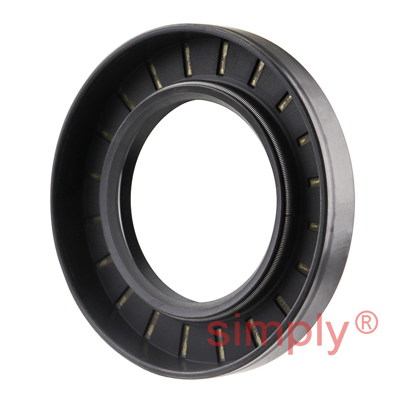 1.87x3.12x0.5 inch Nitrile Rubber Double Lip Rotary Shaft Oil Seal with Garter Spring R23 / TC Style