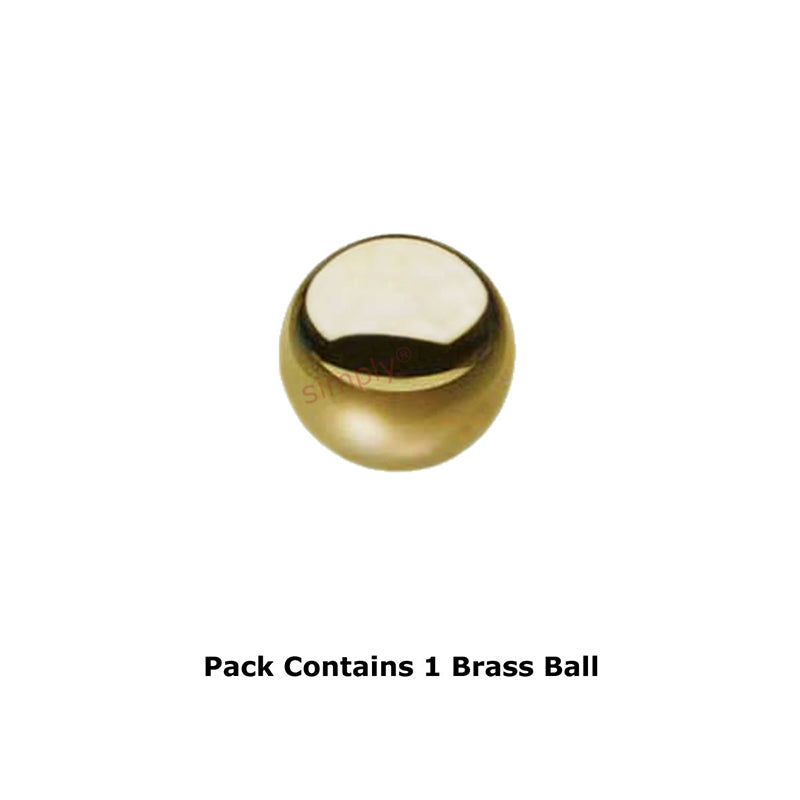 10mm Diameter Brass Ball