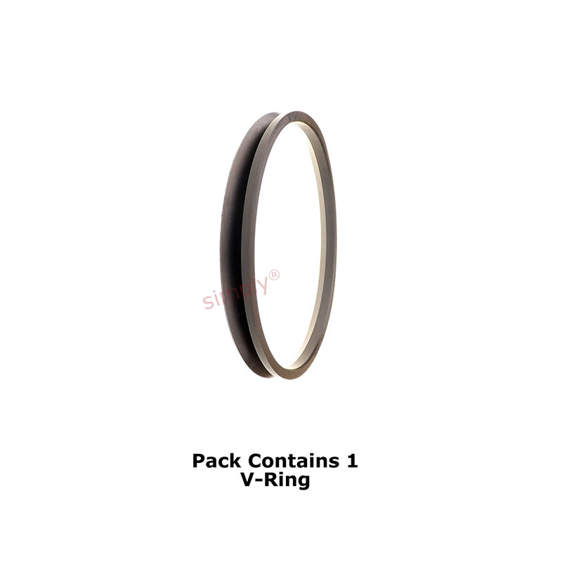 VL150 NITRILE Rubber V-Ring For Shafts 145-155mm