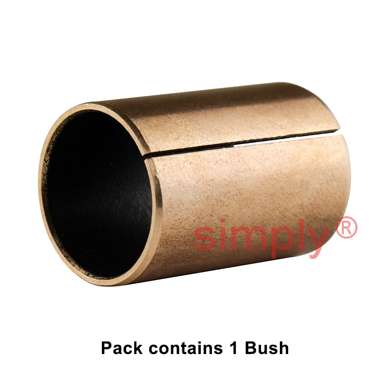 MB2015 Sinterized Bronze PTFE Lined Plain Bush 20x23x15mm