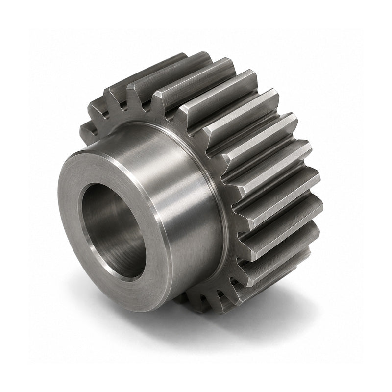 SSB10/40B-10 Metric EN8 Spur Gear 40 Tooth 1 Mod Pilot Bored 10mm Or Smaller (H8) Black Oxide Finish