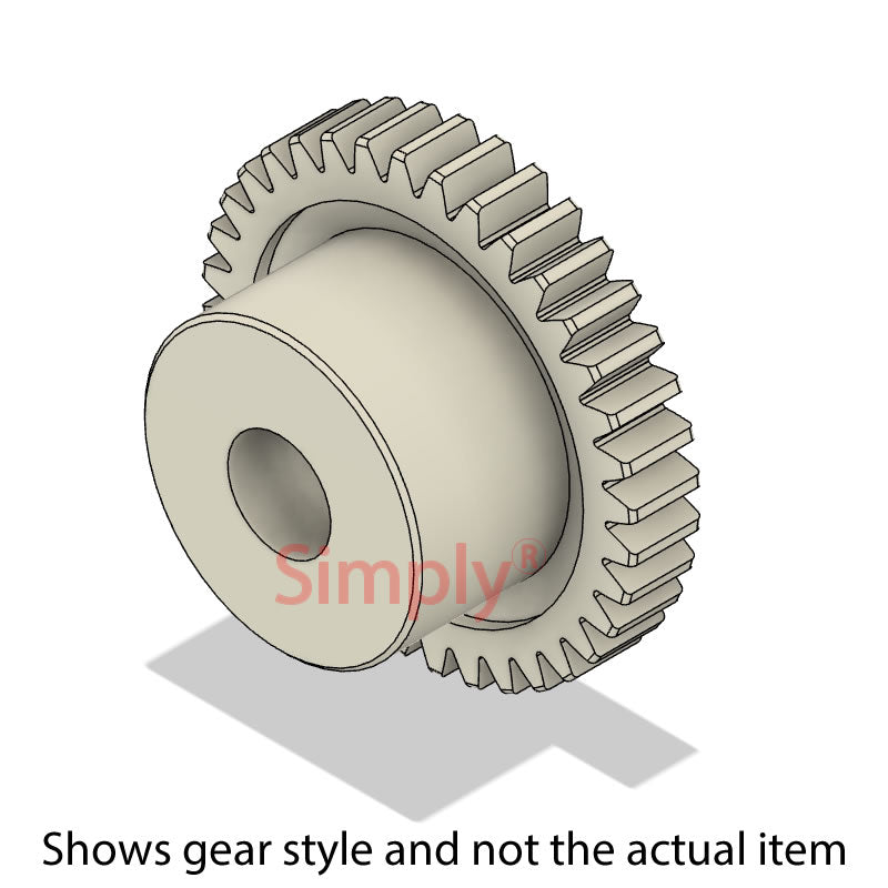 DS10/20B-5 Metric DELRIN 500 Moulded Spur Gear 20 Tooth 1 Mod Bored 5mm