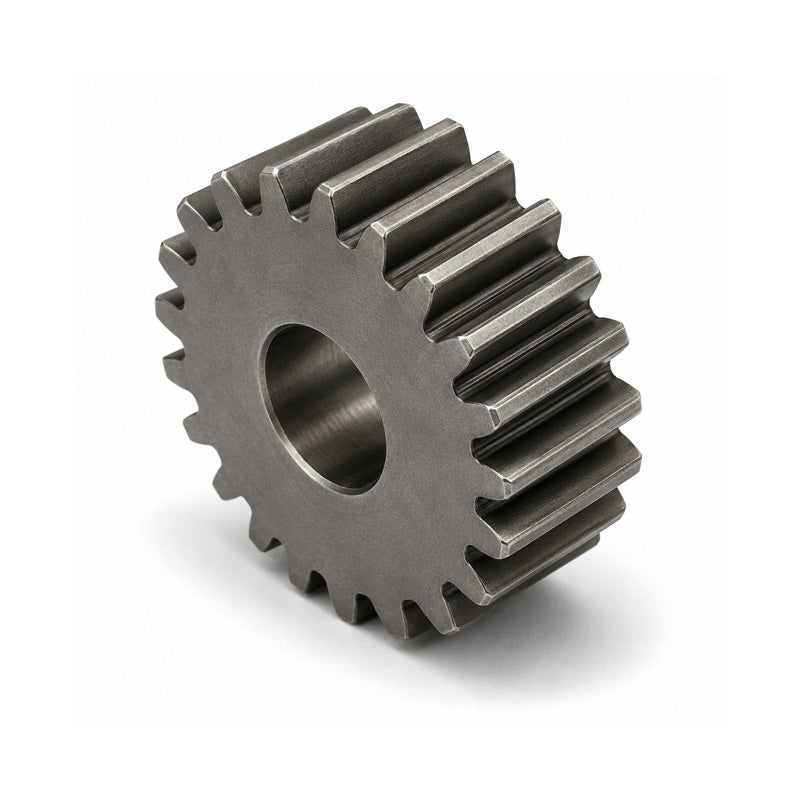 SS10/76A-12 Metric EN8 Spur Gear 76 Tooth 1 Mod Pilot Bored 14mm Or Smaller (H8)