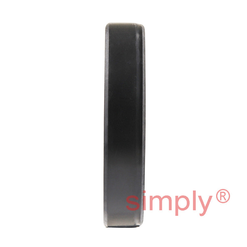 1x1.62x0.31 inch Nitrile Rubber Double Lip Rotary Shaft Oil Seal with Garter Spring R23 / TC Style