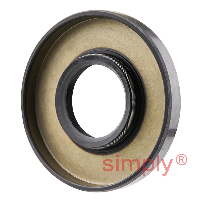 1x2.31x0.31 inch Nitrile Rubber Double Lip Rotary Shaft Oil Seal with Garter Spring R23 / TC Style
