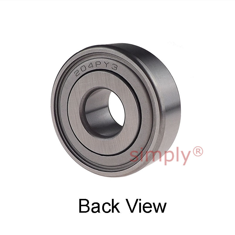 Major Branded 204PY3 Disc Opener Round Bore Bearing 0.632x1.7805x0.735 inch