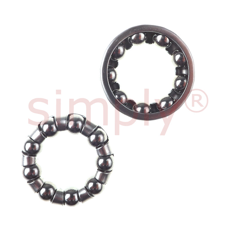 Pack of 2 Weldtite 1/4 inch Bottom Bracket Ball Cages