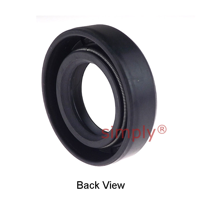 20x35x8mm Nitrile Rubber Double Lip Rotary Shaft Oil Seal with Garter Spring TC / R23