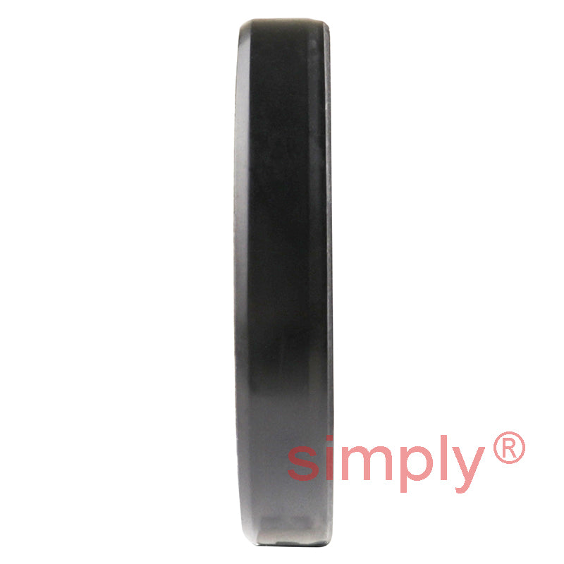 22x47x8TC4 Metric Fork and Damper Nitrile Rubber Oil Seal with Extra Internal Sealing Profile and Raised Outer Sealing Band on Outside Diameter