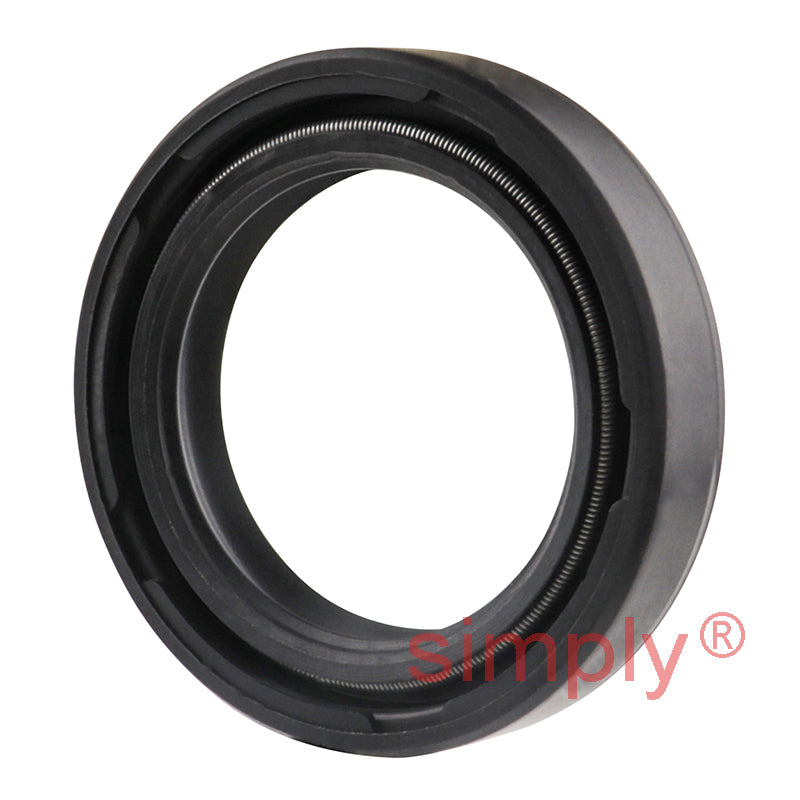 25x35x7DC Metric Fork and Damper Nitrile Rubber Oil Seal with 2 Opposite Facing Individually Sprung Sealing Lips