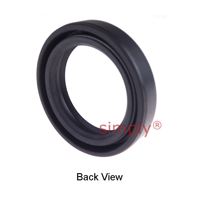 25x35x7mm Nitrile Rubber Double Lip Rotary Shaft Oil Seal with Garter Spring TC / R23