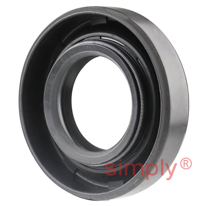 25x47x10DC Metric Fork and Damper Nitrile Rubber Oil Seal with 2 Opposite Facing Individually Sprung Sealing Lips