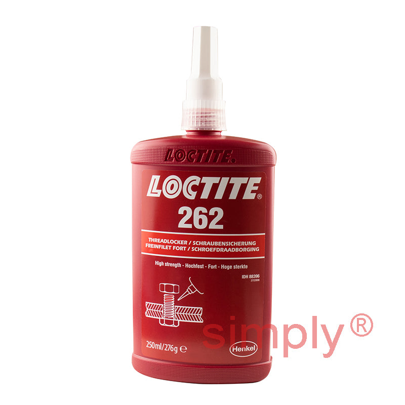 Loctite 262 Medium/High Strength Threadlocking Adhesive 250ml