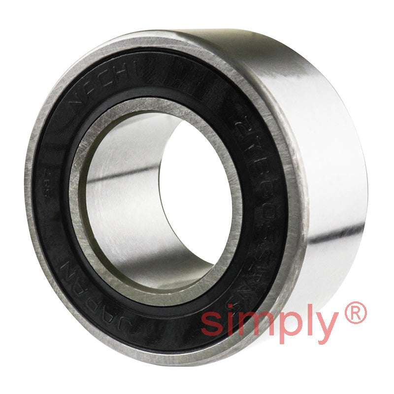 27BG05S22NS Major Branded Contact Rubber Sealed Double Row Deep Groove Ball Bearing 27x52x23.8mm