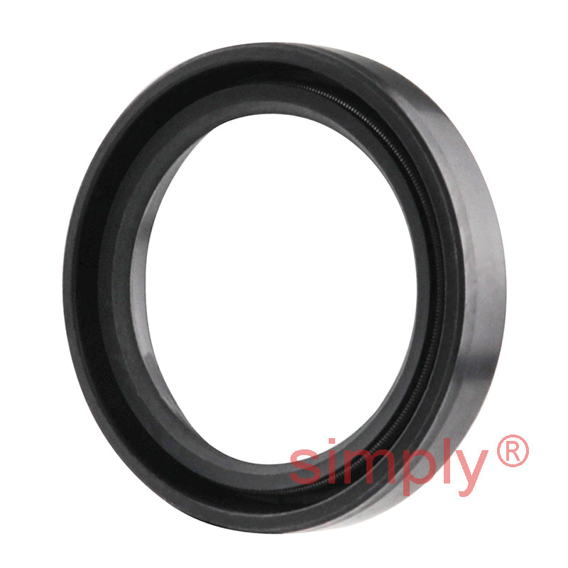 28x38x7mm Nitrile Rubber Single Lip Rotary Shaft Oil Seal with Garter Spring SC / R21