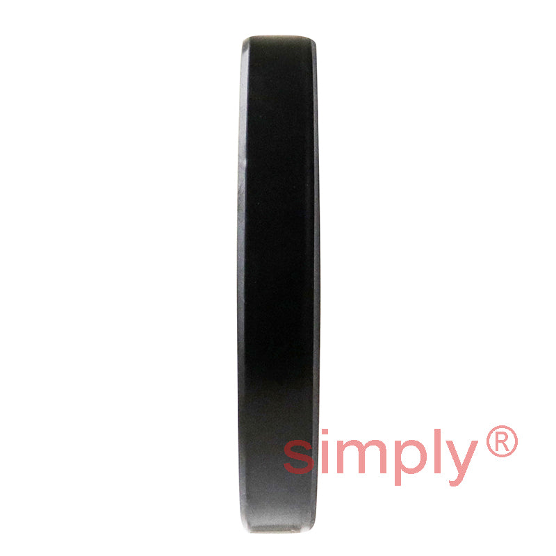 2.06x3.18x0.45 inch Nitrile Rubber Single Lip Rotary Shaft Oil Seal with Garter Spring R21 / SC