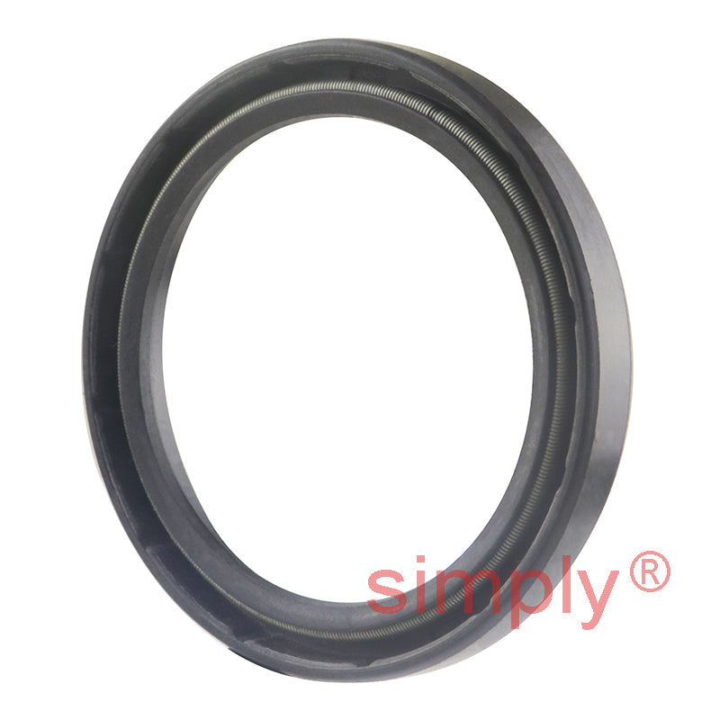 2.12x2.68x0.31 inch Nitrile Rubber Single Lip Rotary Shaft Oil Seal with Garter Spring R21 / SC