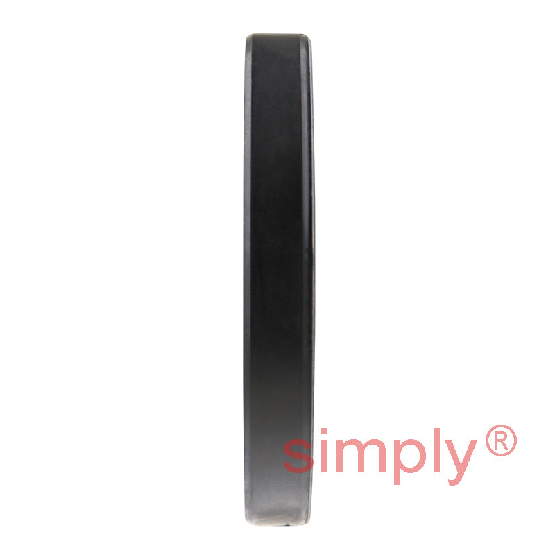 2.12x2.87x0.37 inch Nitrile Rubber Single Lip Rotary Shaft Oil Seal with Garter Spring R21 / SC