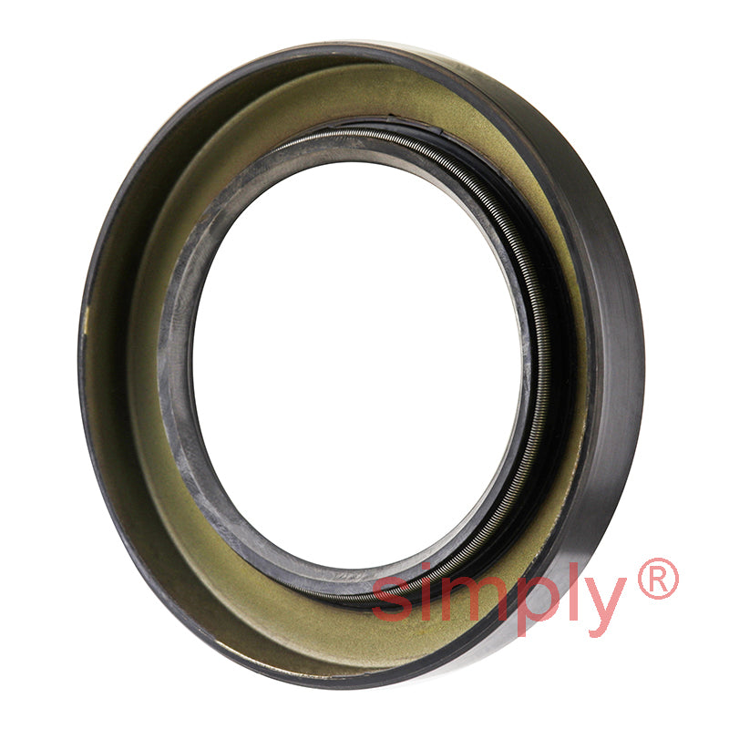 2.25x3.37x0.5 inch Nitrile Rubber Single Lip Rotary Shaft Oil Seal with Garter Spring R21 / SC Style