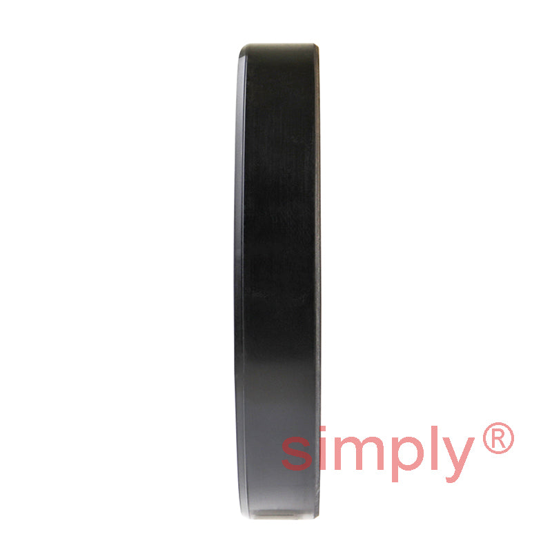 2.25x3.37x0.5 inch Nitrile Rubber Single Lip Rotary Shaft Oil Seal with Garter Spring R21 / SC Style