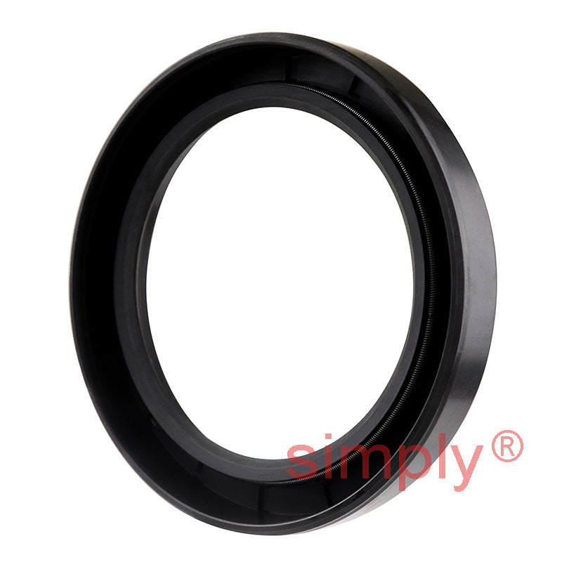 2.37x3.25x0.5 inch Nitrile Rubber Single Lip Rotary Shaft Oil Seal with Garter Spring R21 / SC