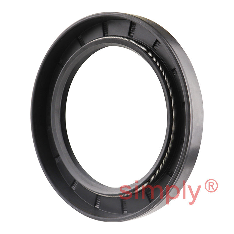2.5x3.54x0.43 inch Nitrile Rubber Double Lip Rotary Shaft Oil Seal with Garter Spring R23 / TC Style