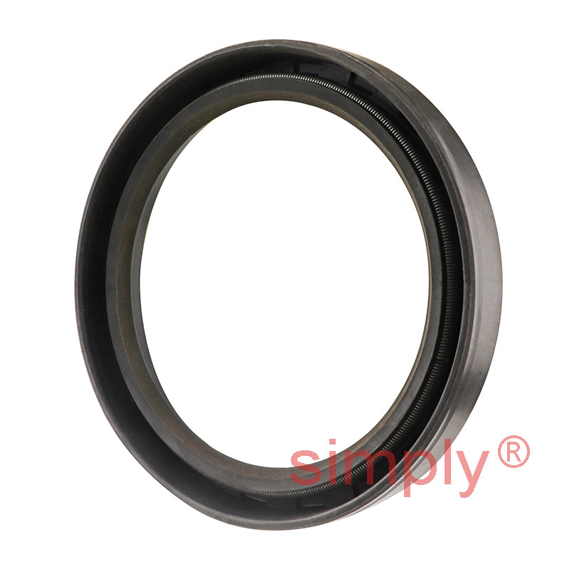2.75x3.54x0.5 inch Nitrile Rubber Single Lip Rotary Shaft Oil Seal with Garter Spring R21 / SC