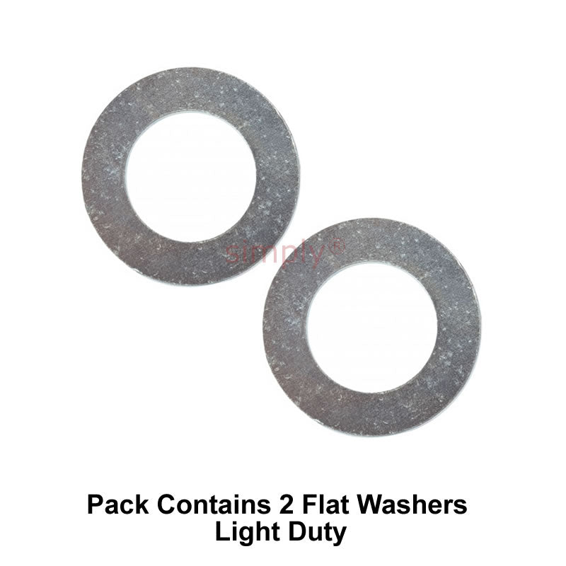 High Quality Bright Zinc Plated Light Duty Flat Washer 3x7x0.5mm