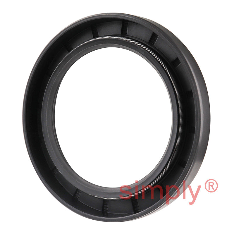 2x2.87x0.37 inch Nitrile Rubber Single Lip Rotary Shaft Oil Seal with Garter Spring R21 / SC