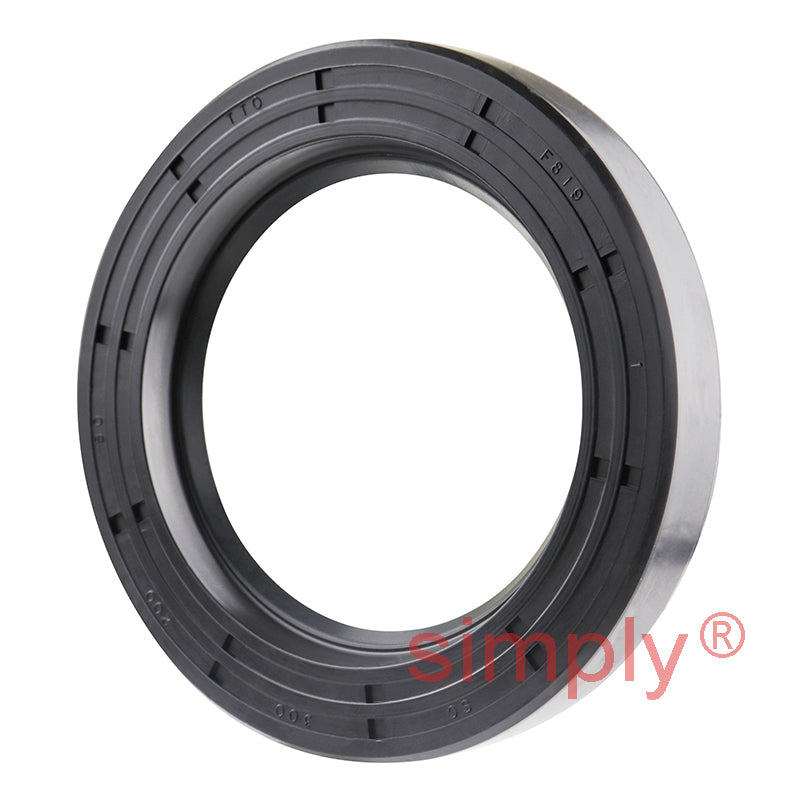 2x3x0.5 inch Nitrile Rubber Single Lip Rotary Shaft Oil Seal with Garter Spring R21 / SC